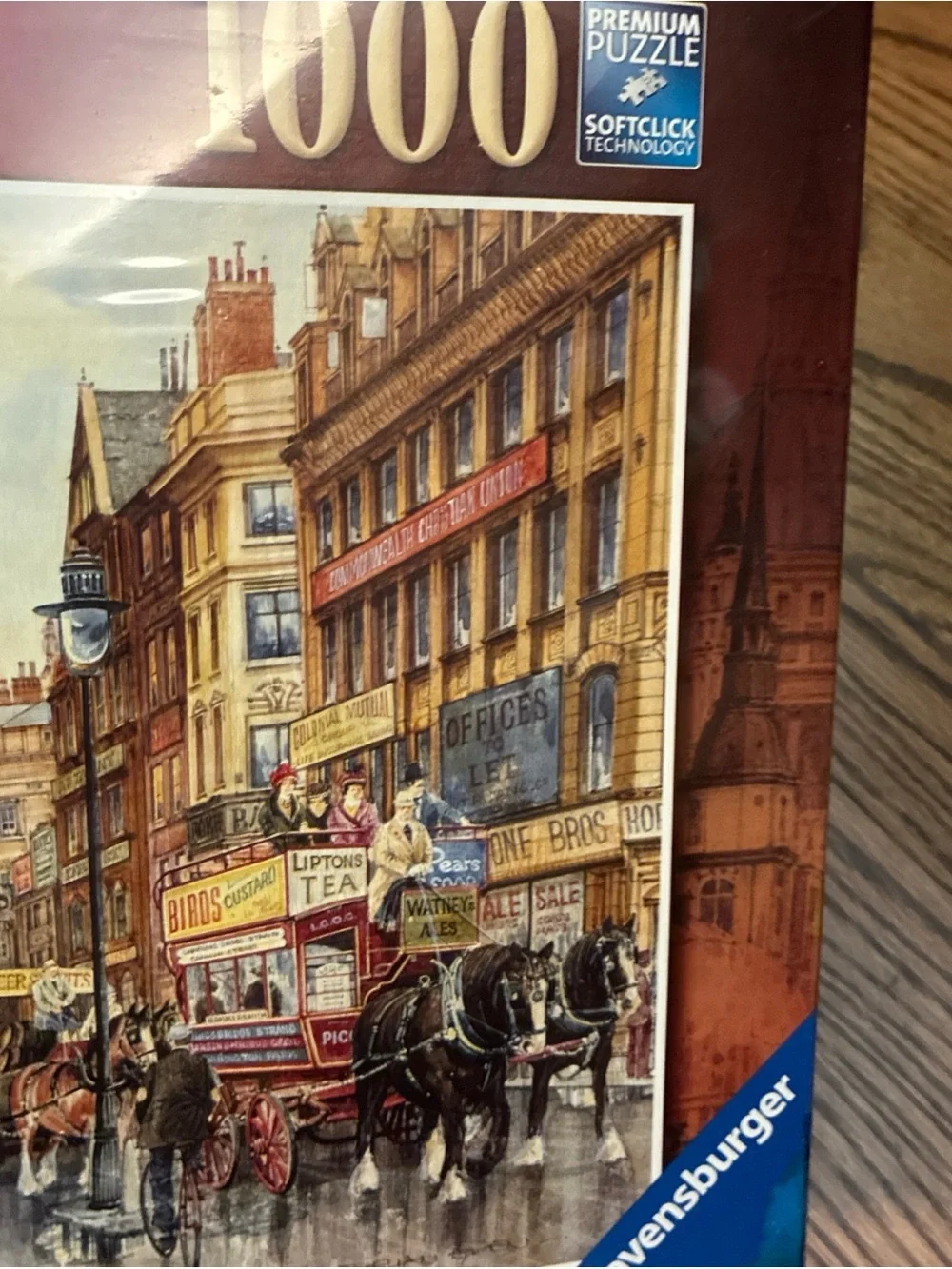 Ravensburger 1000 Piece Jigsaw Puzzle St Paul’s and Ludgate Hill London NEW - Picture 3 of 8